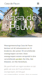 Mobile Screenshot of casadepauw.nl