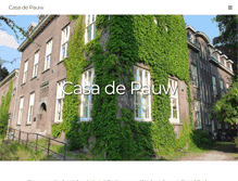 Tablet Screenshot of casadepauw.nl